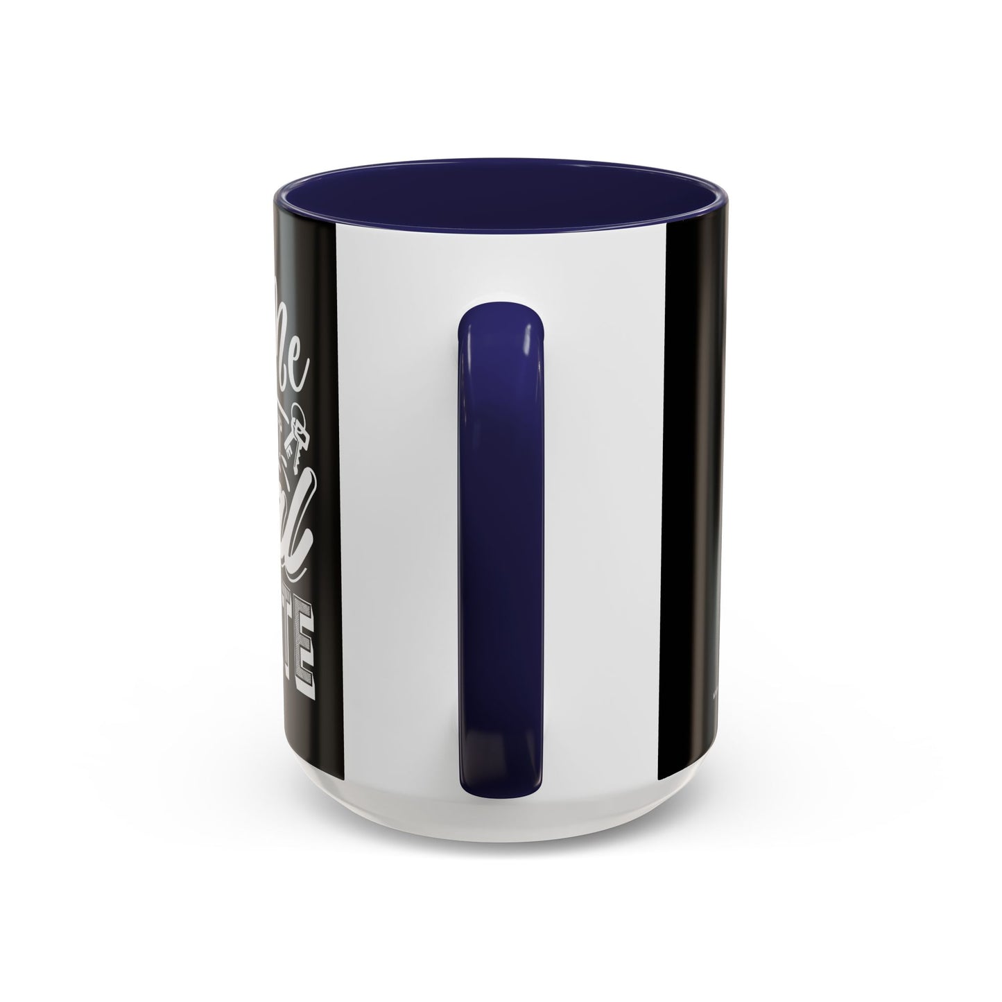 Ask Me About Real Estate Realtor Accent Coffee Mug (11, 15oz)