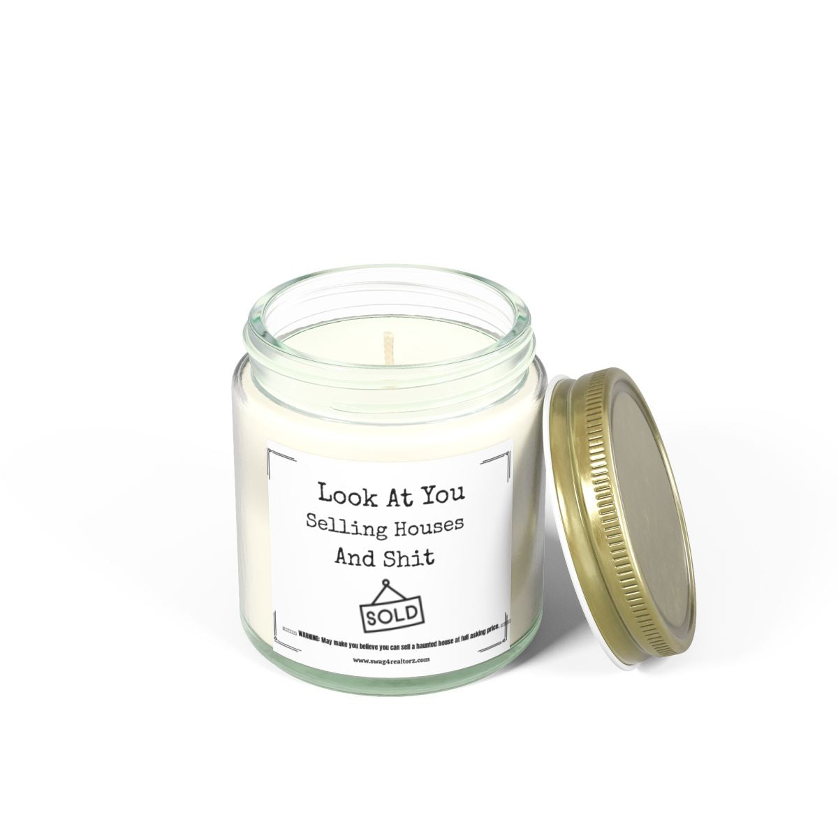 Look At You Selling Homes And Sh*t – The Candle That Smells Like Closing Deals!