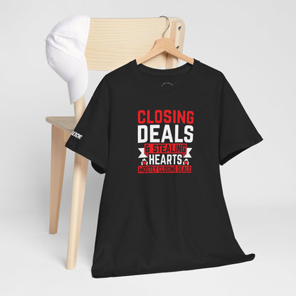 Closing Deals & Hearts-Tee 🏃‍♀️🏡