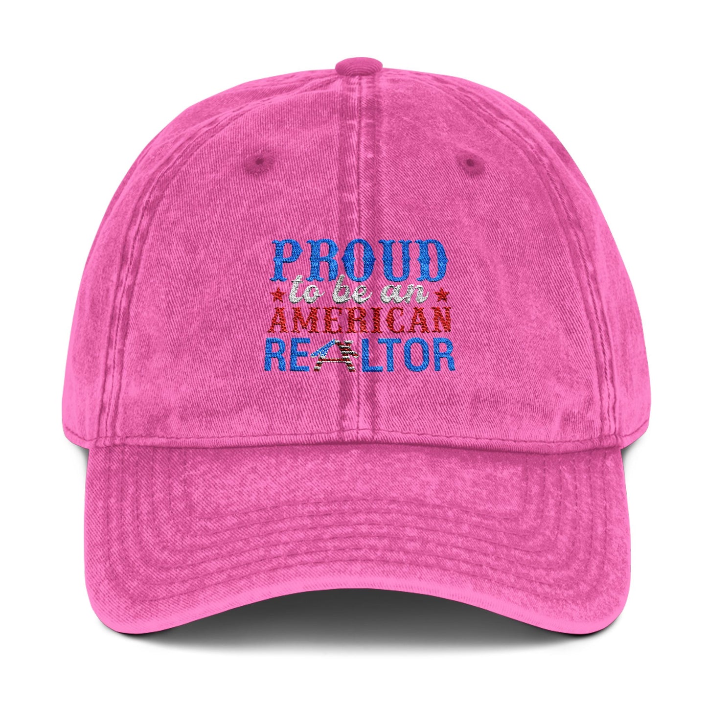 Realtor Hat – Proud to Be an American Realtor