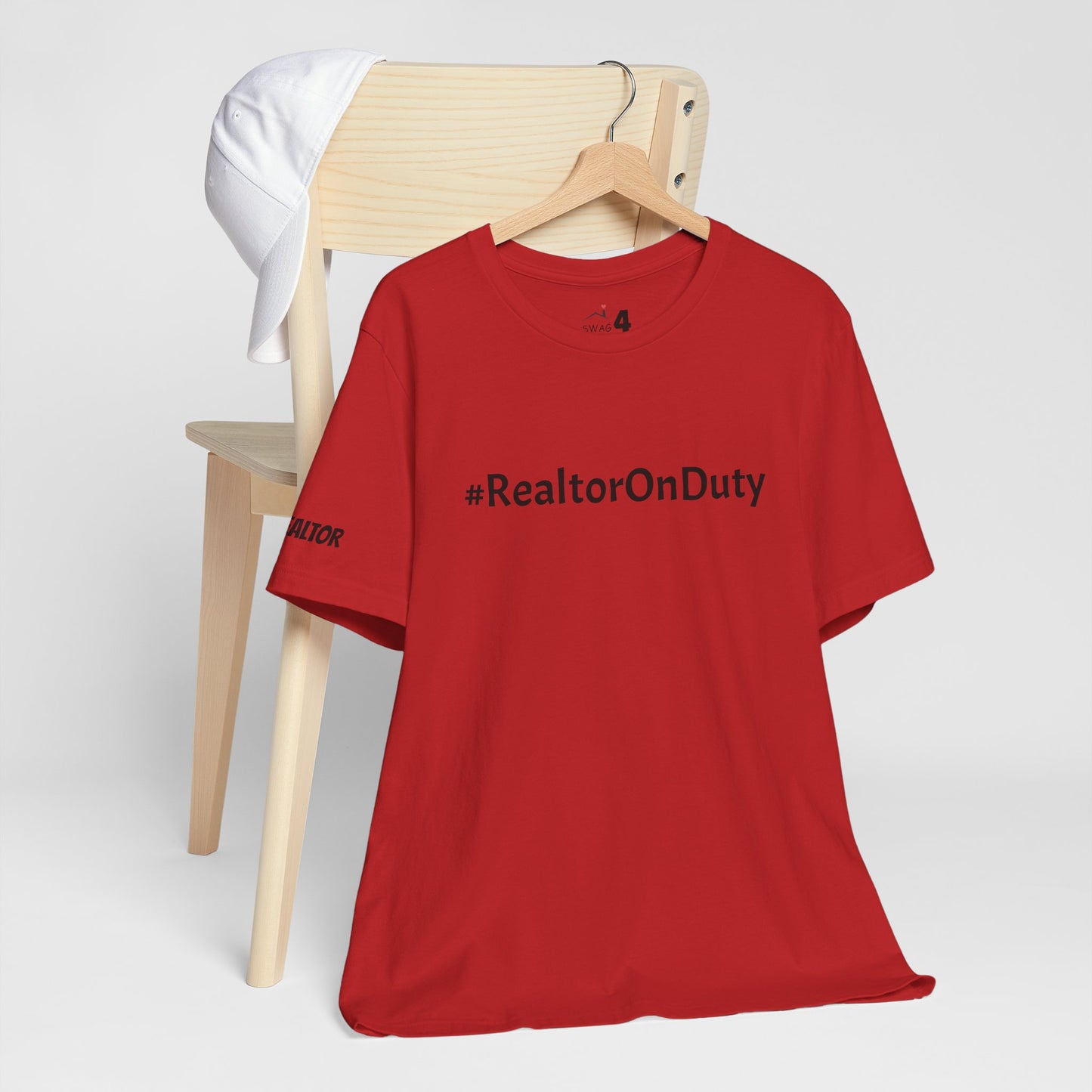 "Realtor On Duty – Will Sell Houses for Coffee!"
