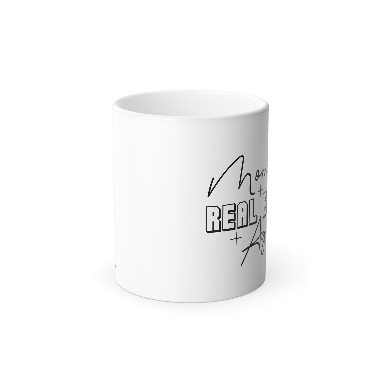 Mom Boss Realtor Color Changing Mug, 11oz
