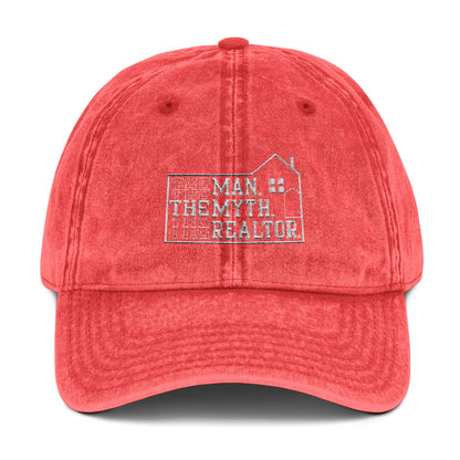 Realtor Hat – The Man, The Myth, The Realtor Dad Cap