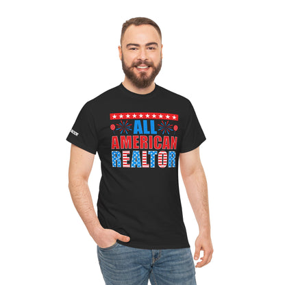 🎇 All American Realtor Tee – Red, White, & Ready to List! 🇺🇸🏠