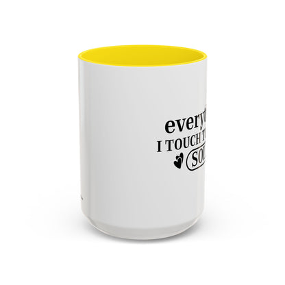 Everything I Touch Turns To Sold Realtor Accent Coffee Mug (11, 15oz)