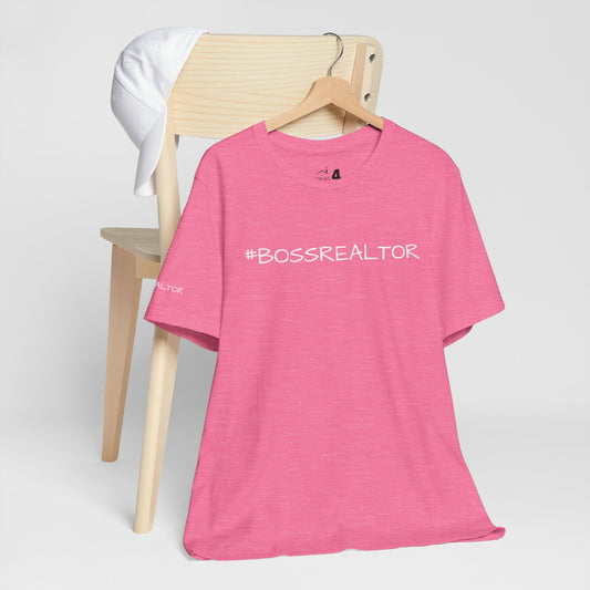 🏡 #BossRealtor Jersey Tee – Because You Close Deals Like a Boss! 🏡