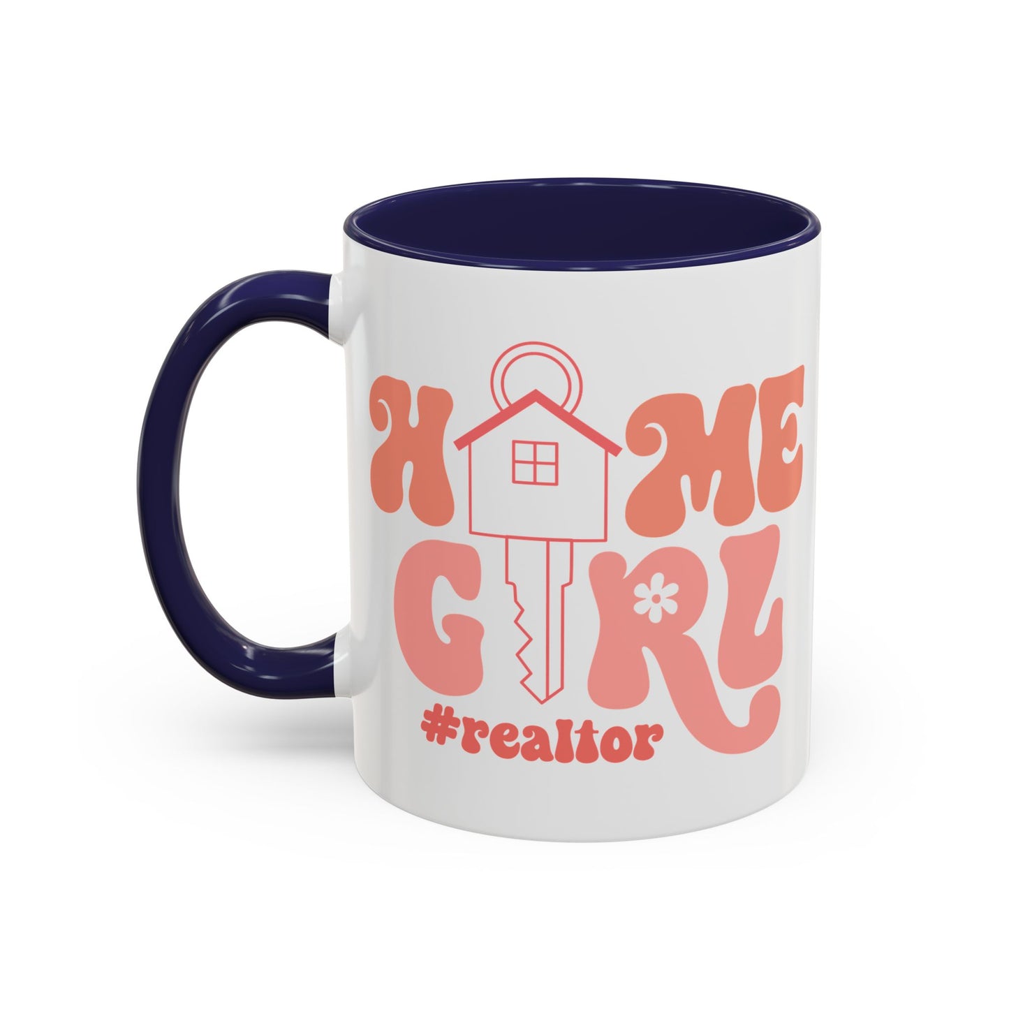 Home Girl Realtor Accent Coffee Mug (11, 15oz)