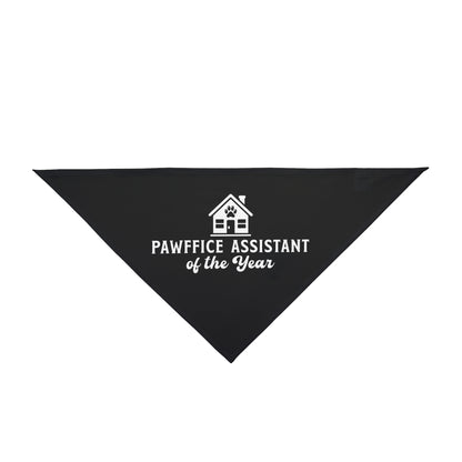 “Pawffice Assistant of the Year” Dog Bandana – Real Estate’s Furriest MVP