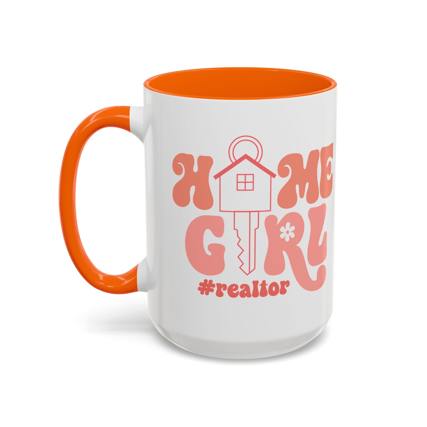 Home Girl Realtor Accent Coffee Mug (11, 15oz)