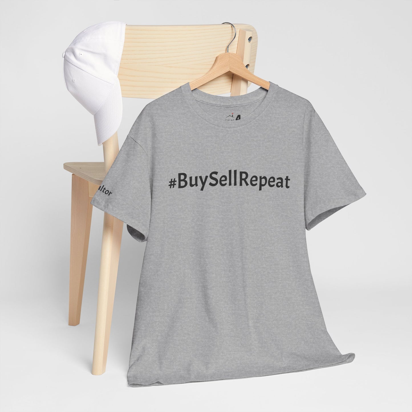 🏡 #BuySellRepeat Tee – Because You Live for the Hustle! 🔥