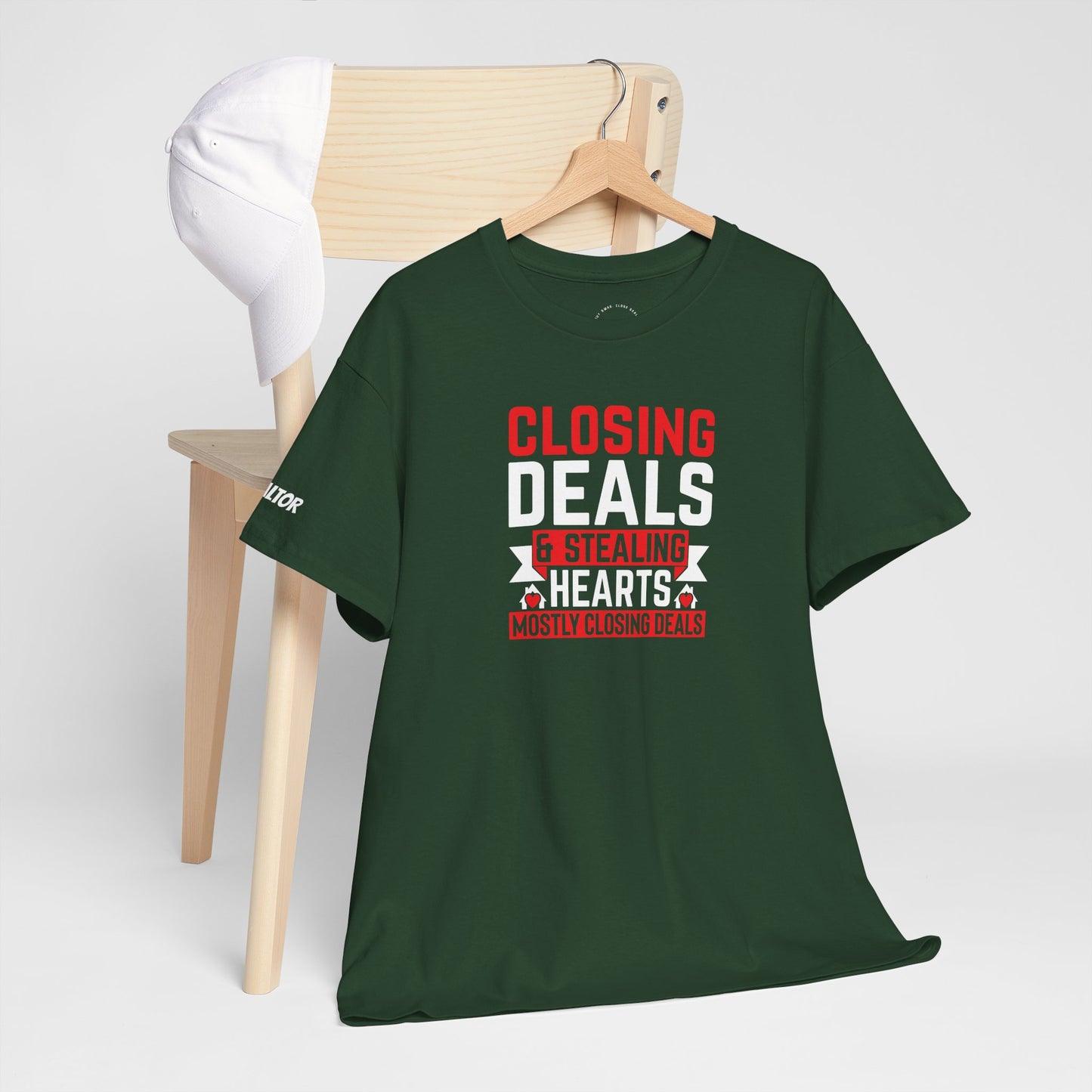 Closing Deals & Hearts-Tee 🏃‍♀️🏡