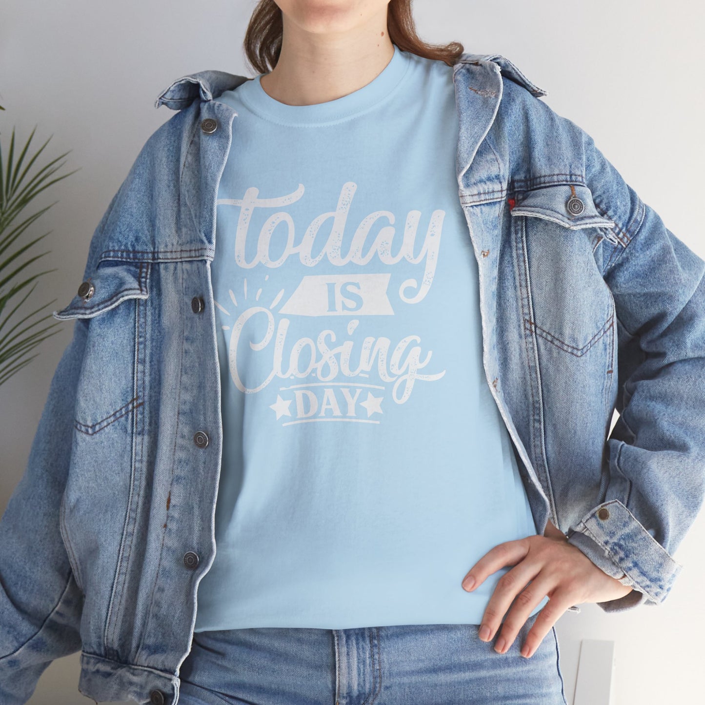 💰 "Today is Closing Day" Realtor Tee – Because Champagne Pairs Well with Commission Checks! 🏡🥂