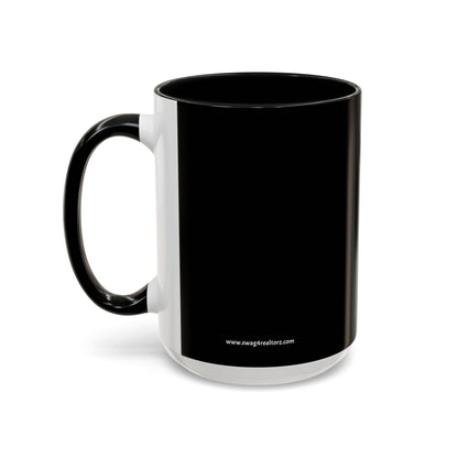 Ask Me About Real Estate Realtor Accent Coffee Mug (11, 15oz)