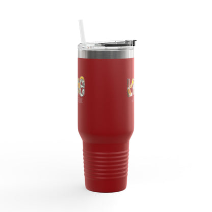 LOVE #RealEstateLife Tumbler – 40 oz Stainless Steel Mug with Colorful Realtor Design