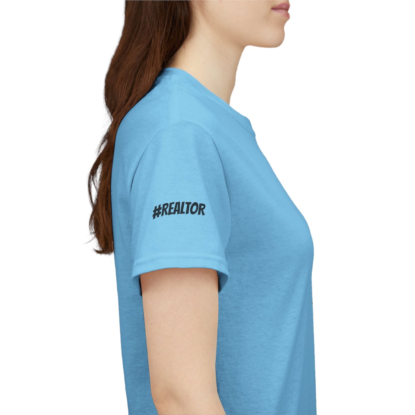 ☕ The Hustle Never Stops… But I Pause for Coffee Realtor Tee – For Caffeinated Closers Only! ☕