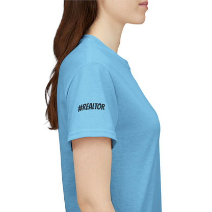 ☕ The Hustle Never Stops… But I Pause for Coffee Realtor Tee – For Caffeinated Closers Only! ☕