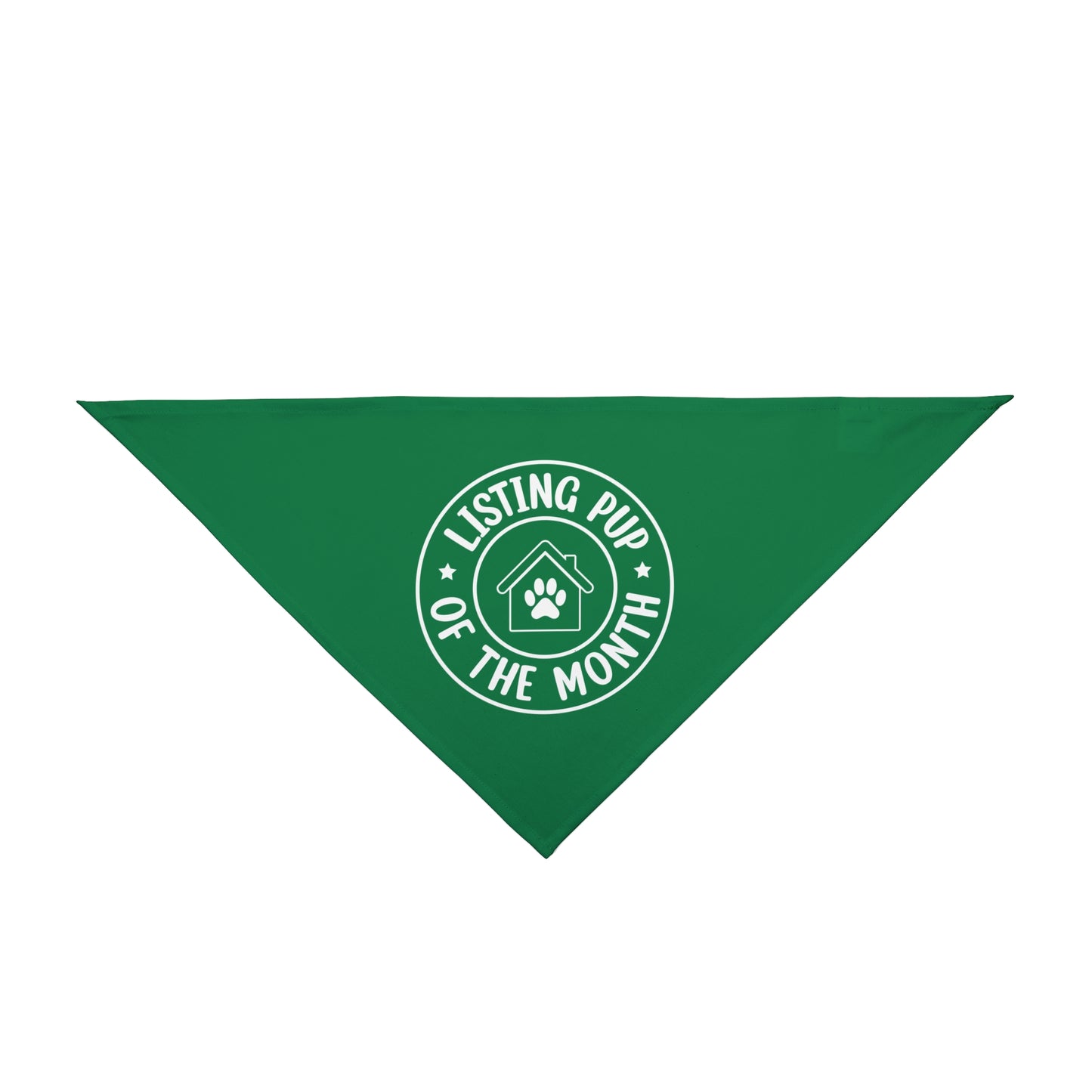 “Listing Pup of the Month” Dog Bandana – Real Estate’s Furriest Overachiever
