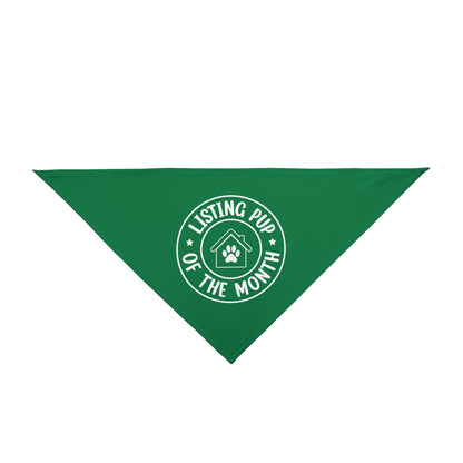 “Listing Pup of the Month” Dog Bandana – Real Estate’s Furriest Overachiever