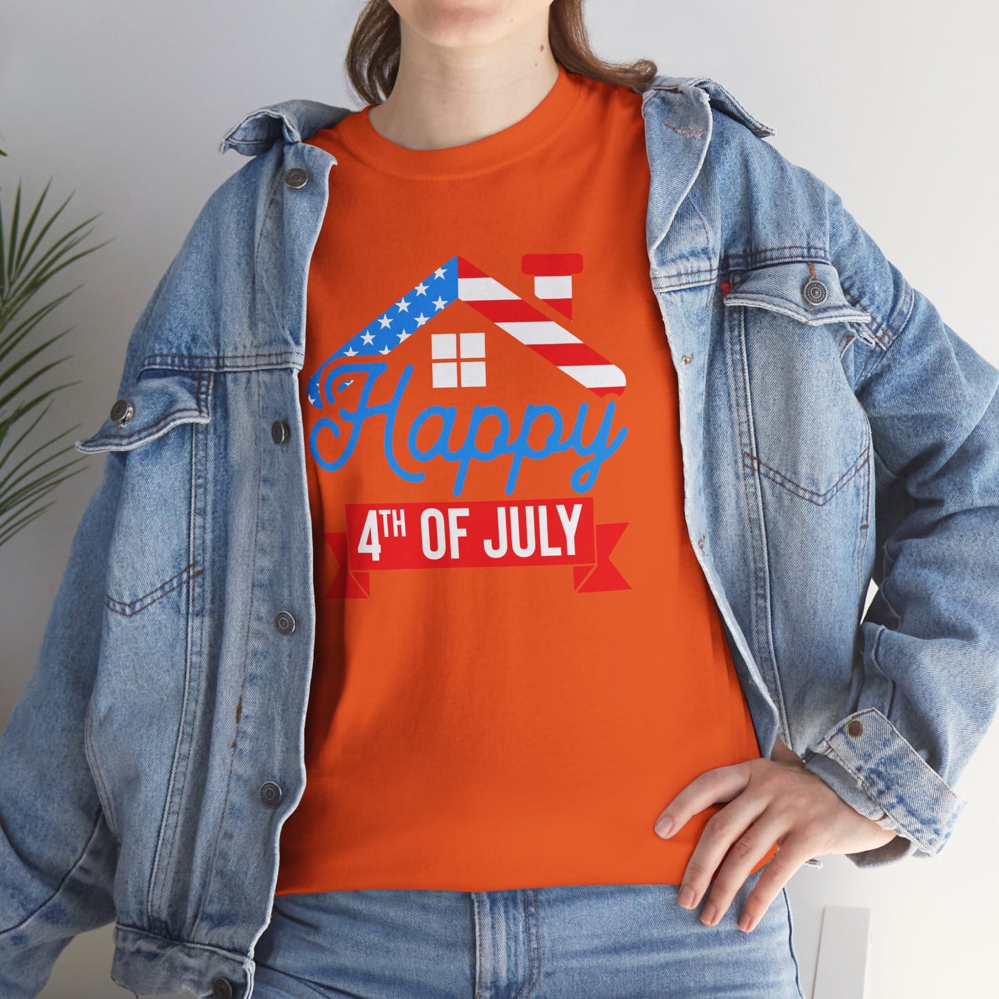 Happy 4th of July Realtor Tee – Stars, Stripes & Sold Signs