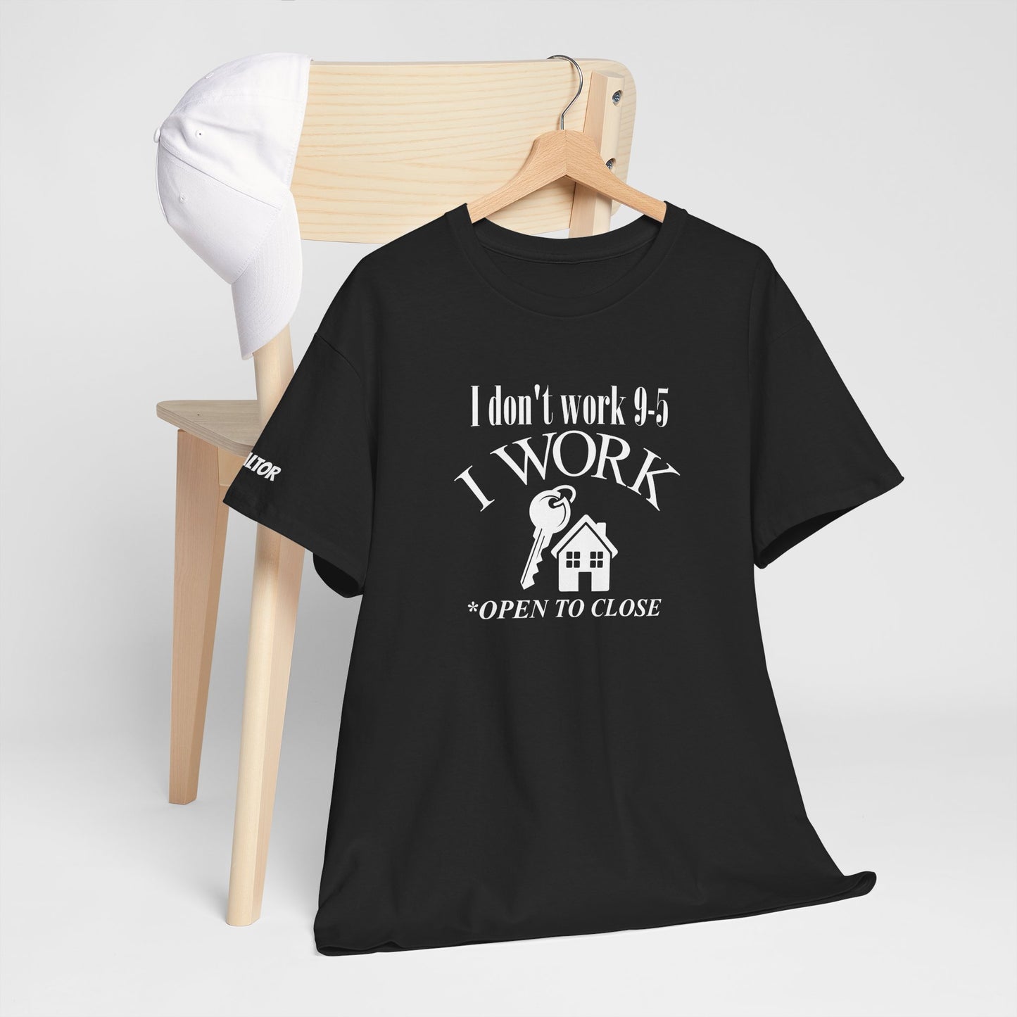🏡 #OpenHouseHustler Tee – Because 9-5 Is a Joke! 😎