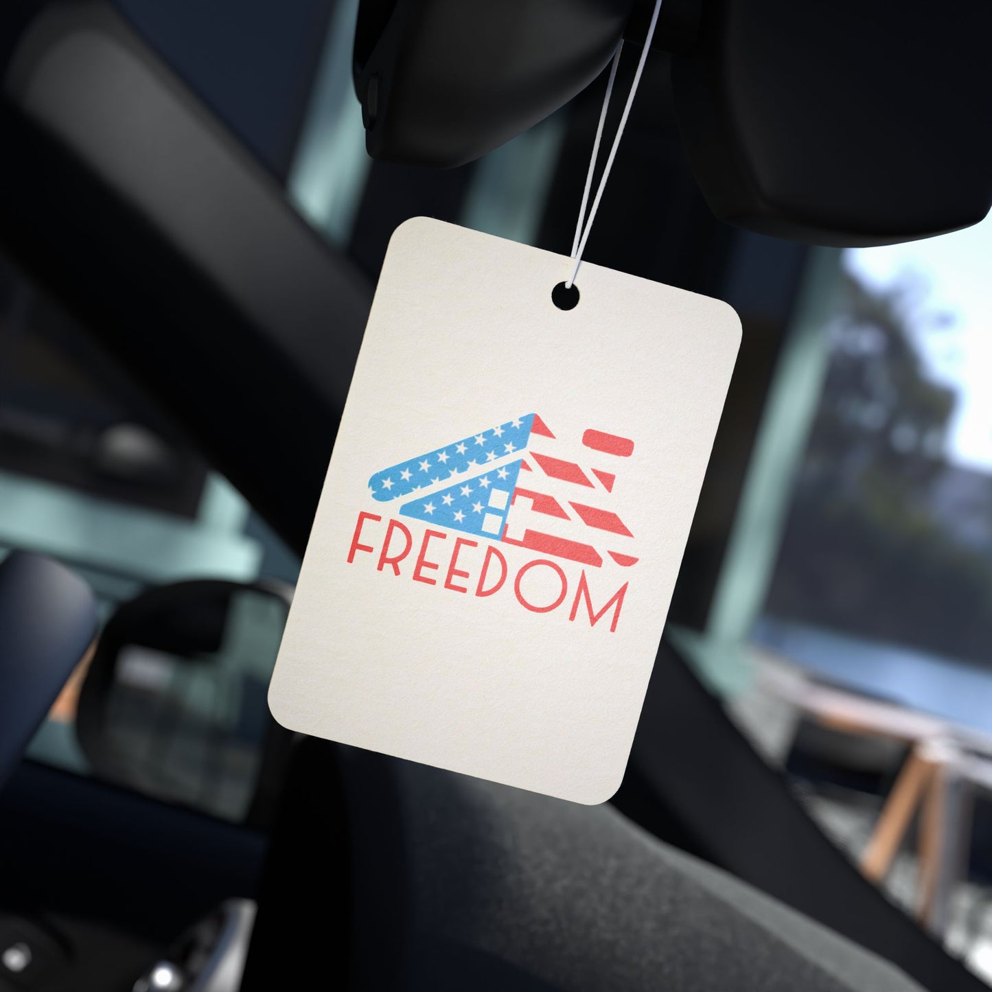 "Freedom" Air Freshener – The Scent of Sold Signs and Liberty 🏡🎆
