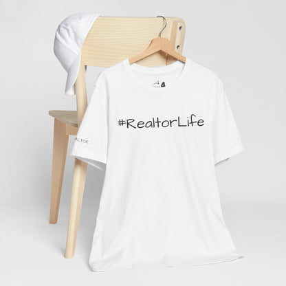 #RealtorLife Unisex Jersey Tee - Perfect Gift for Real Estate Agents