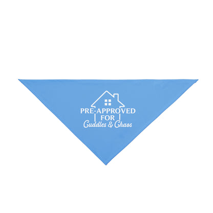 Funny Realtor Dog Bandana – Pre-Approved for Cuddles & Chaos