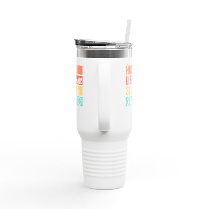Hustle. List. Sell. Repeat. Tumbler – Built for the Nonstop Agent Grind 🔁☕🏘️