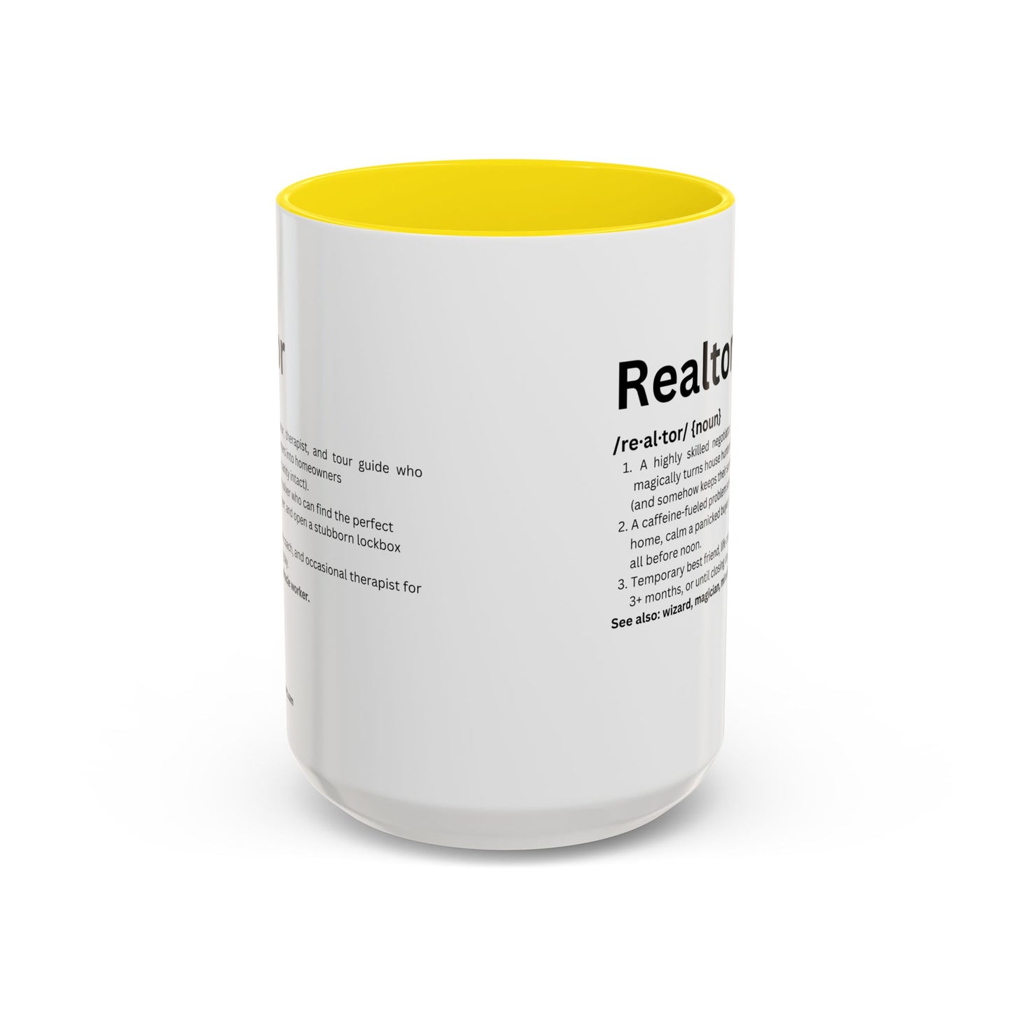 Funny Realtor Definition Coffee Mug (11, 15oz)