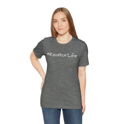 #RealtorLife Unisex Jersey Tee - Perfect Gift for Real Estate Agents
