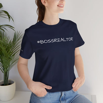 🏡 #BossRealtor Jersey Tee – Because You Close Deals Like a Boss! 🏡