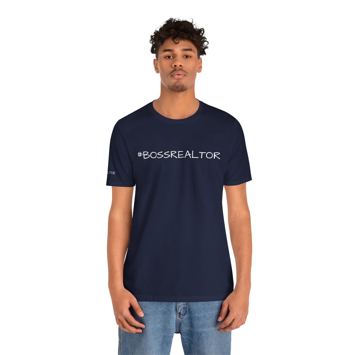 🏡 #BossRealtor Jersey Tee – Because You Close Deals Like a Boss! 🏡