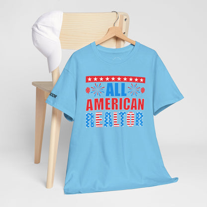 🎇 All American Realtor Tee – Red, White, & Ready to List! 🇺🇸🏠