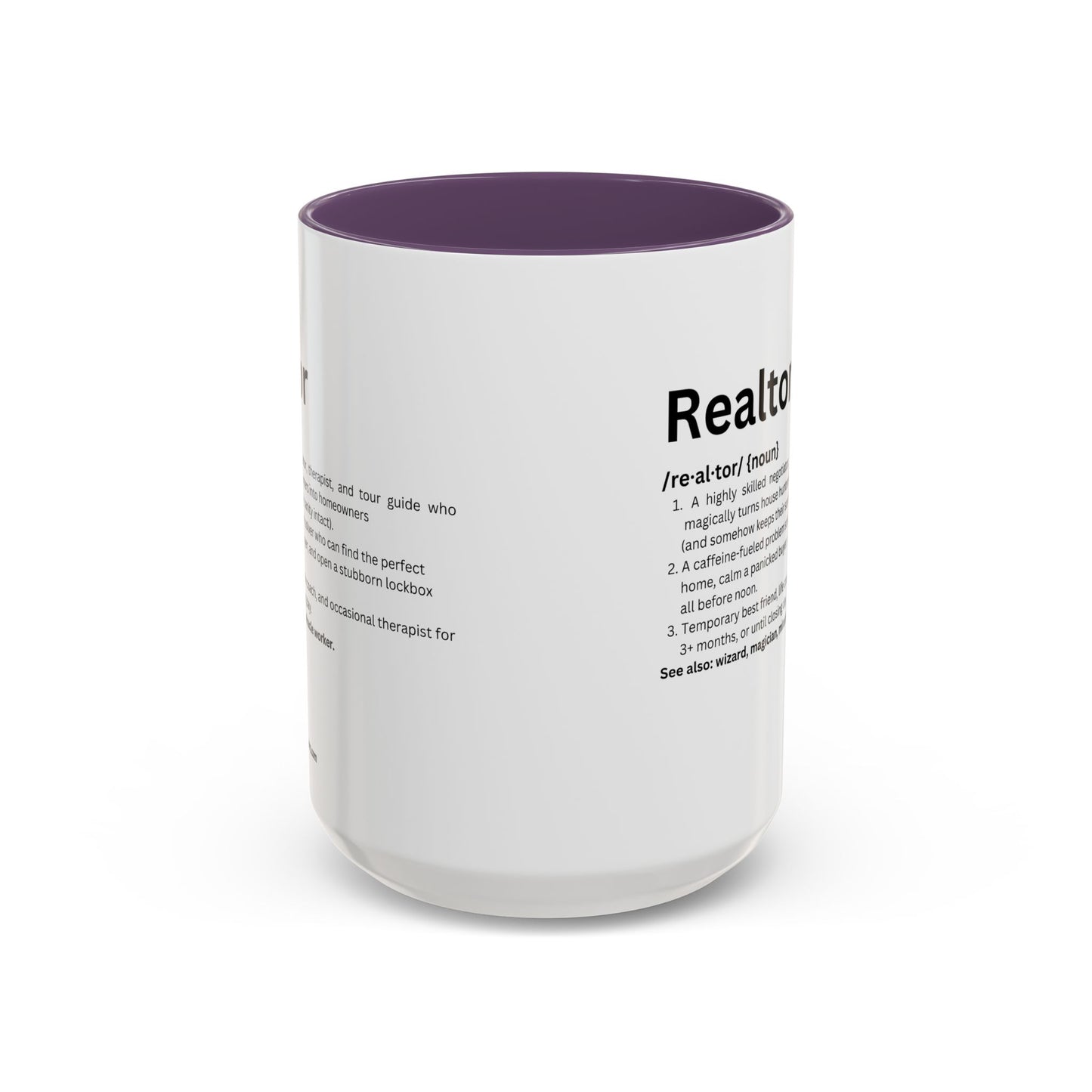 Funny Realtor Definition Coffee Mug (11, 15oz)