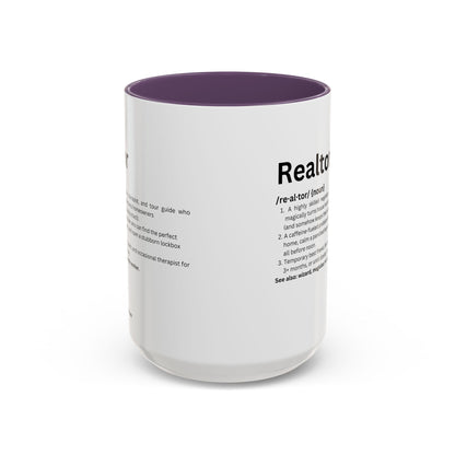 Funny Realtor Definition Coffee Mug (11, 15oz)