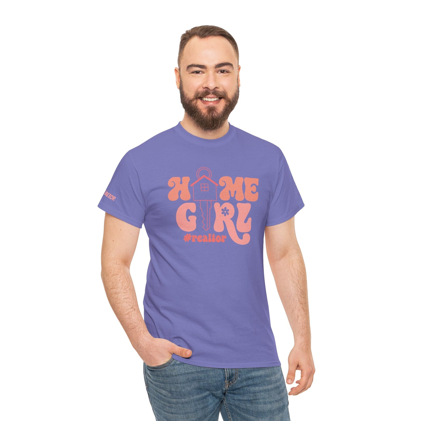 ✨ "Home Girl" Realtor Tee – The Perfect Shirt for Real Estate Queens! 👑🏡