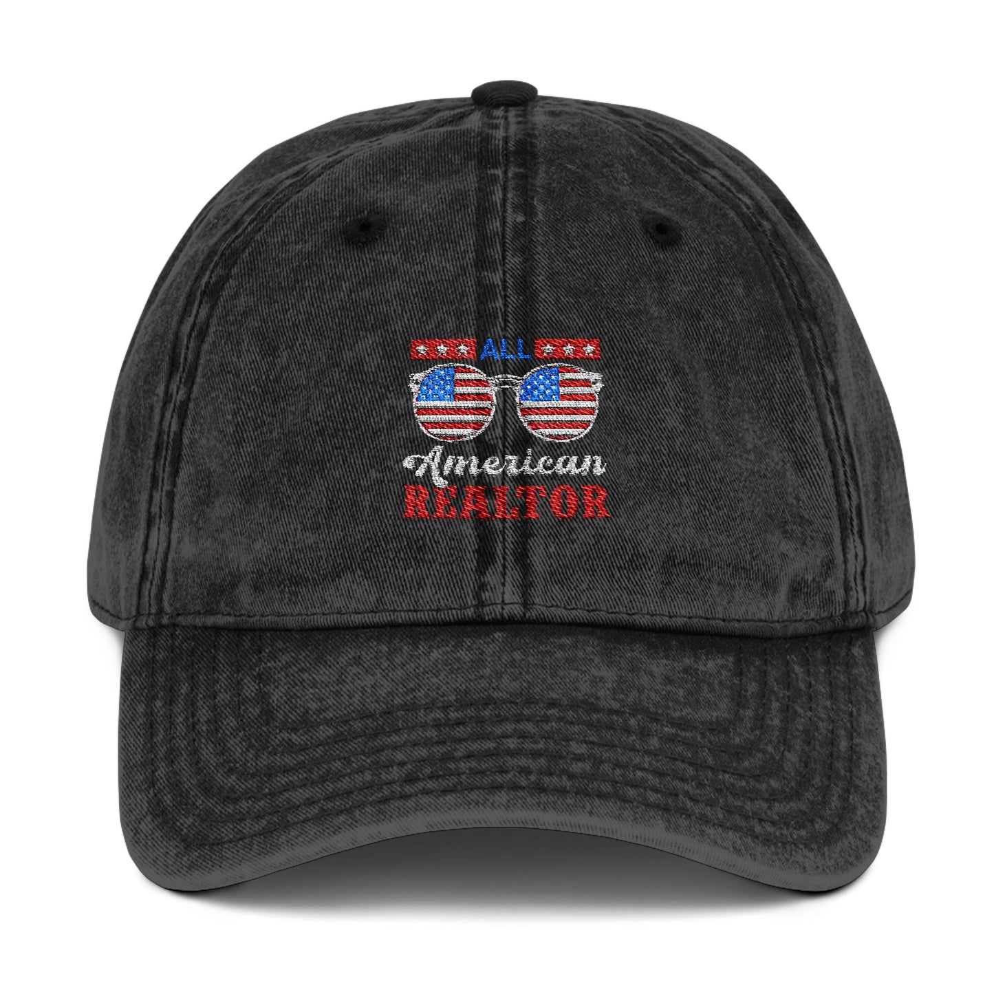 Realtor Hat – All American Realtor Patriotic Cap