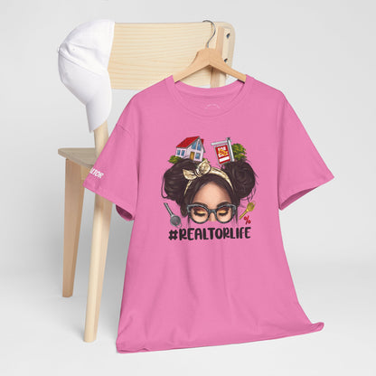 #REALTORLIFE Tee – Hustle Hair, House Vibes & High Commissions 💋🔑🏡