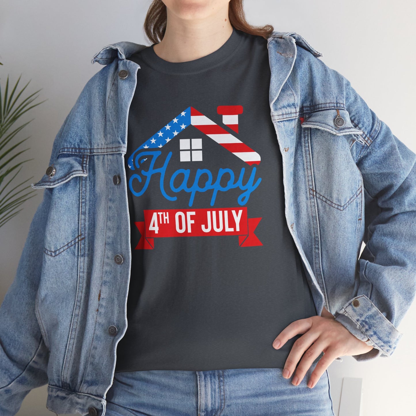 Happy 4th of July Realtor Tee – Stars, Stripes & Sold Signs
