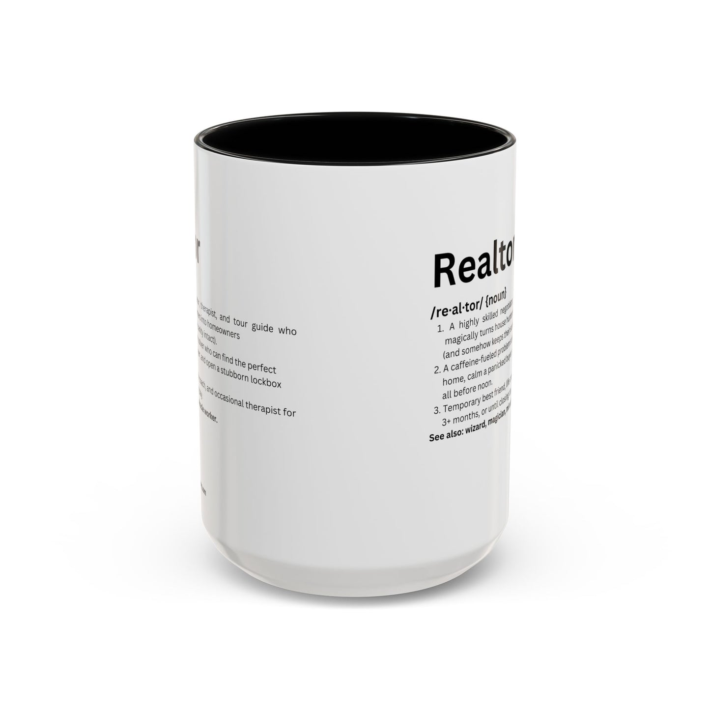 Funny Realtor Definition Coffee Mug (11, 15oz)