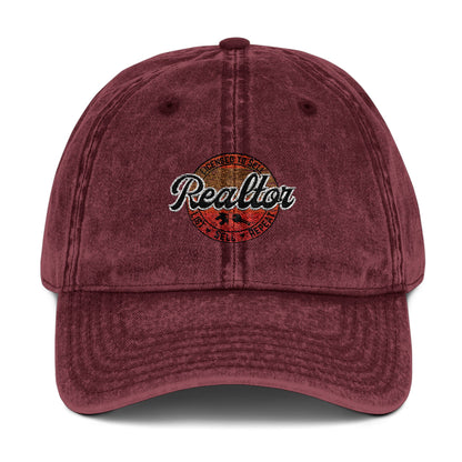 Licensed to Sell Realtor Hat – List, Sell, Repeat in Style