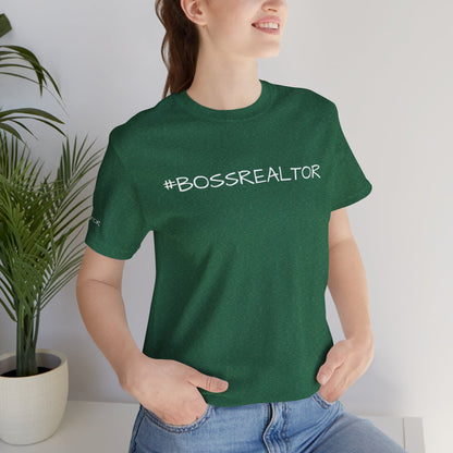 🏡 #BossRealtor Jersey Tee – Because You Close Deals Like a Boss! 🏡