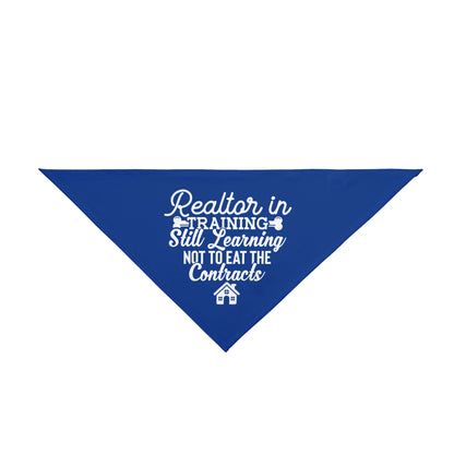 Copy of Realtor Dog Bandana – I’m Not Barking, I’m Negotiating (I Have Clients to Impress)