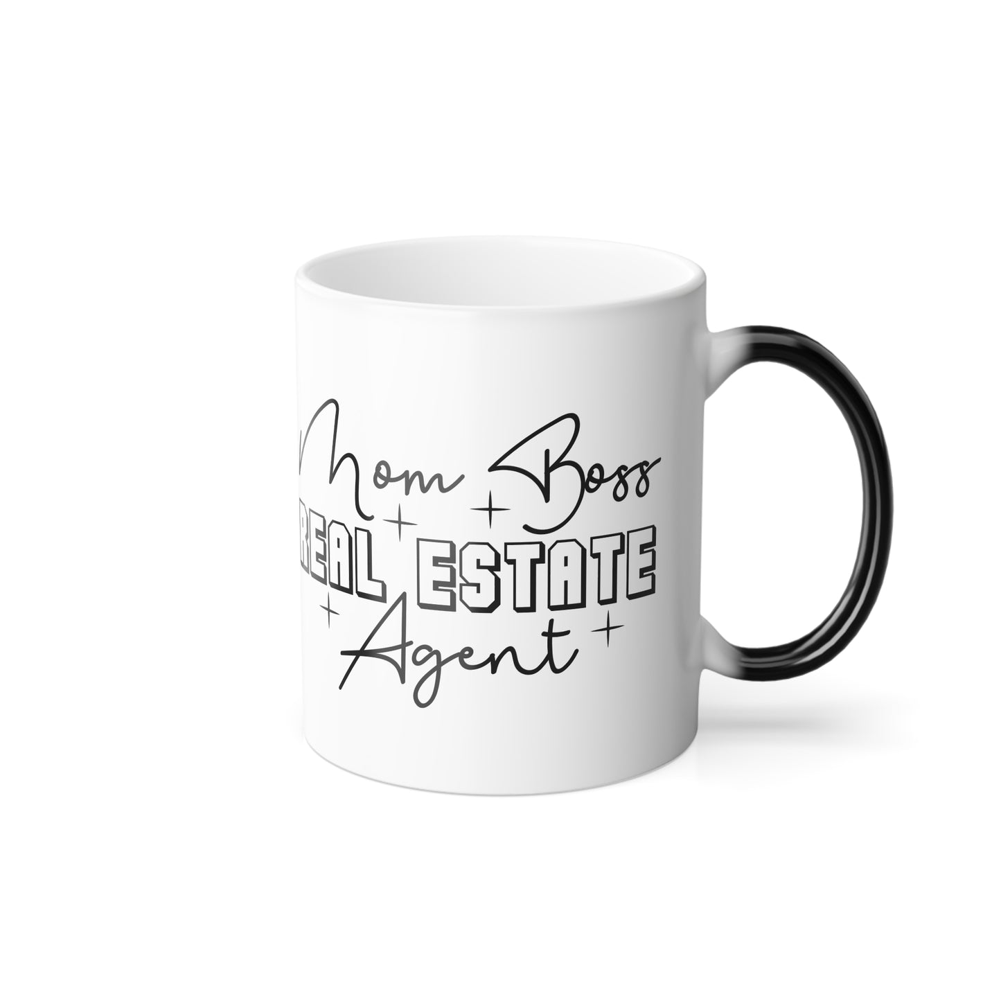 Mom Boss Realtor Color Changing Mug, 11oz