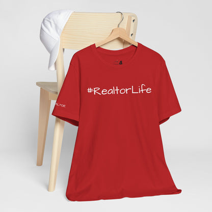 #RealtorLife Unisex Jersey Tee - Perfect Gift for Real Estate Agents