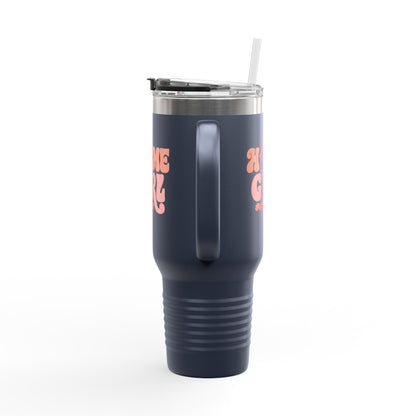 Home Girl #Realtor Tumbler – 40 oz Stainless Steel Mug with Key & Retro Font