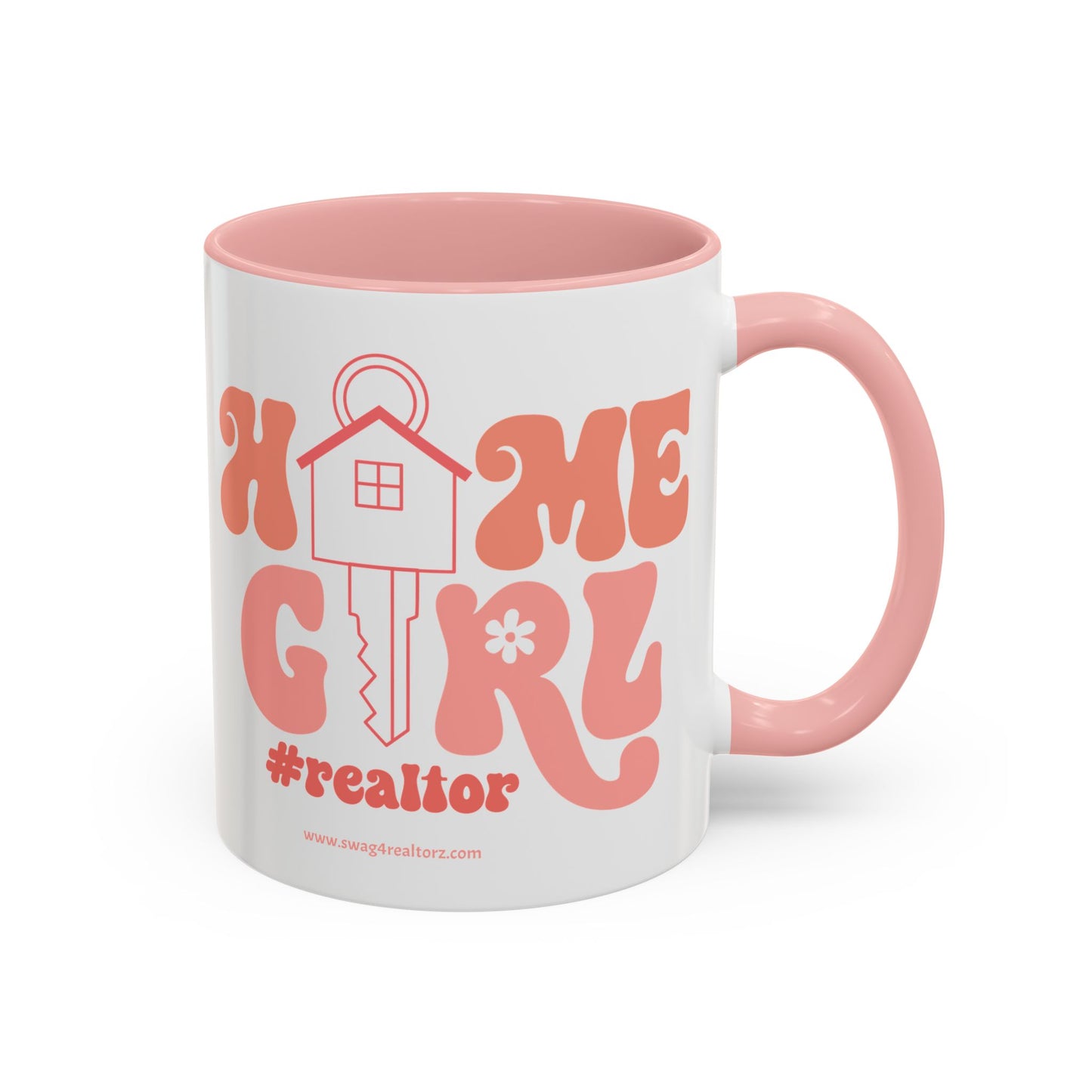Home Girl Realtor Accent Coffee Mug (11, 15oz)