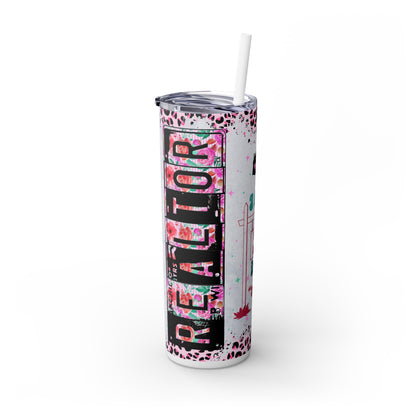I Turn For Sale Into Sold Tumbler – 20oz Tumbler Funny Realtor Gift