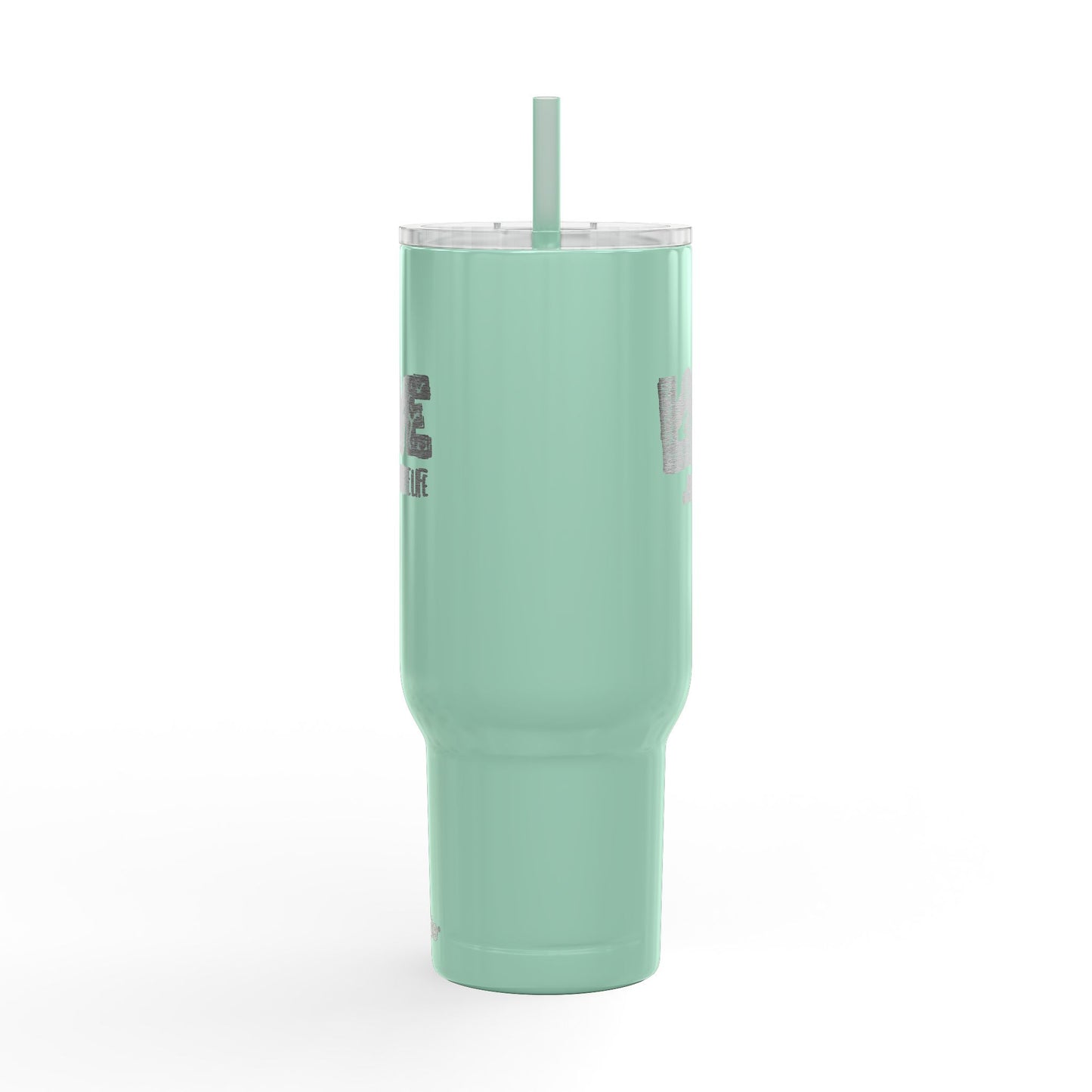 LOVE #RealEstateLife Tumbler – 40 oz White Stainless Steel Mug for Real Estate Agents