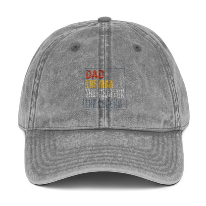 Realtor Dad Hat – The Man. The Realtor. The Legend. Embroidered Cap
